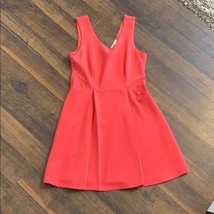 Pink mini summer dress